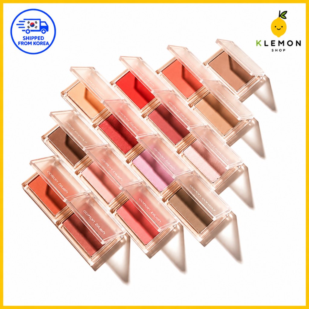 [KOREA] MISSHA Cotton Blush, 4g, 1 ชิ้น / Korean Cotton Blush