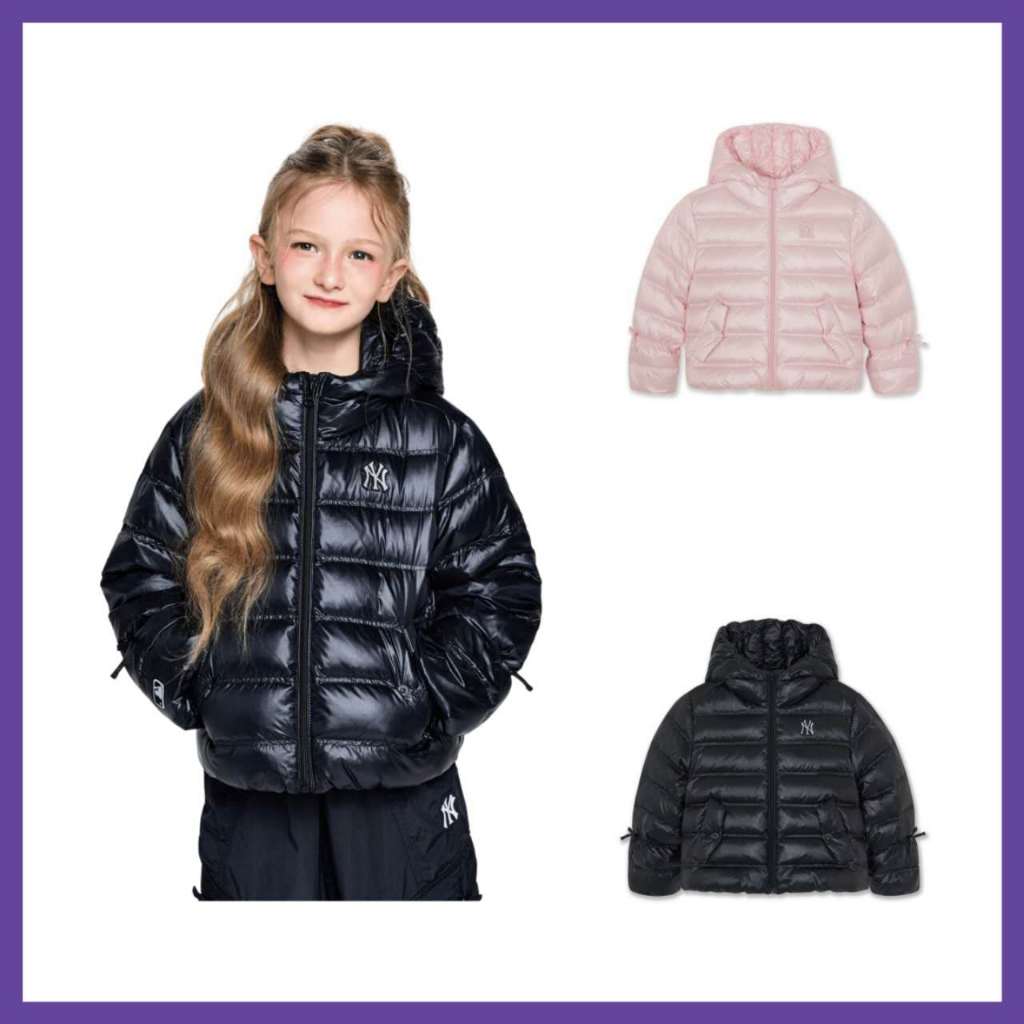 [ML2] 7FDJB3366 MLB Street Girls Ribbon Point European Lightweight Down Jacket