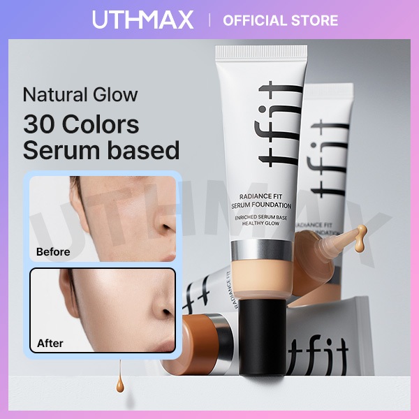 [TFIT OFFICIAL] Radiance Fit Serum Foundation 30g Longwear natural glow