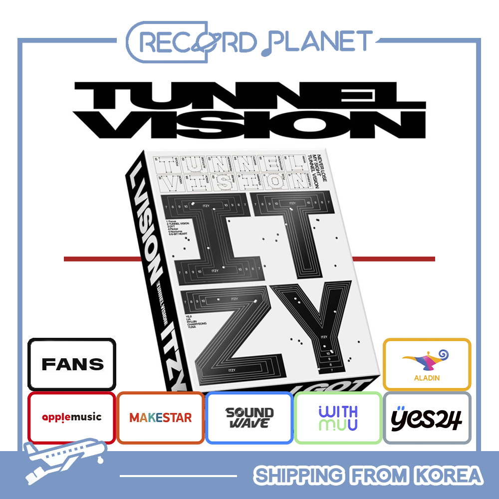 [POB] ITZY TUNNEL VISION (Box Ver.)