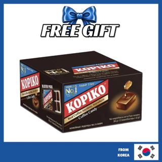 [Kopiko] ลูกอมกาแฟปราศจากน้ําตาล 32g 12 แพ็ค