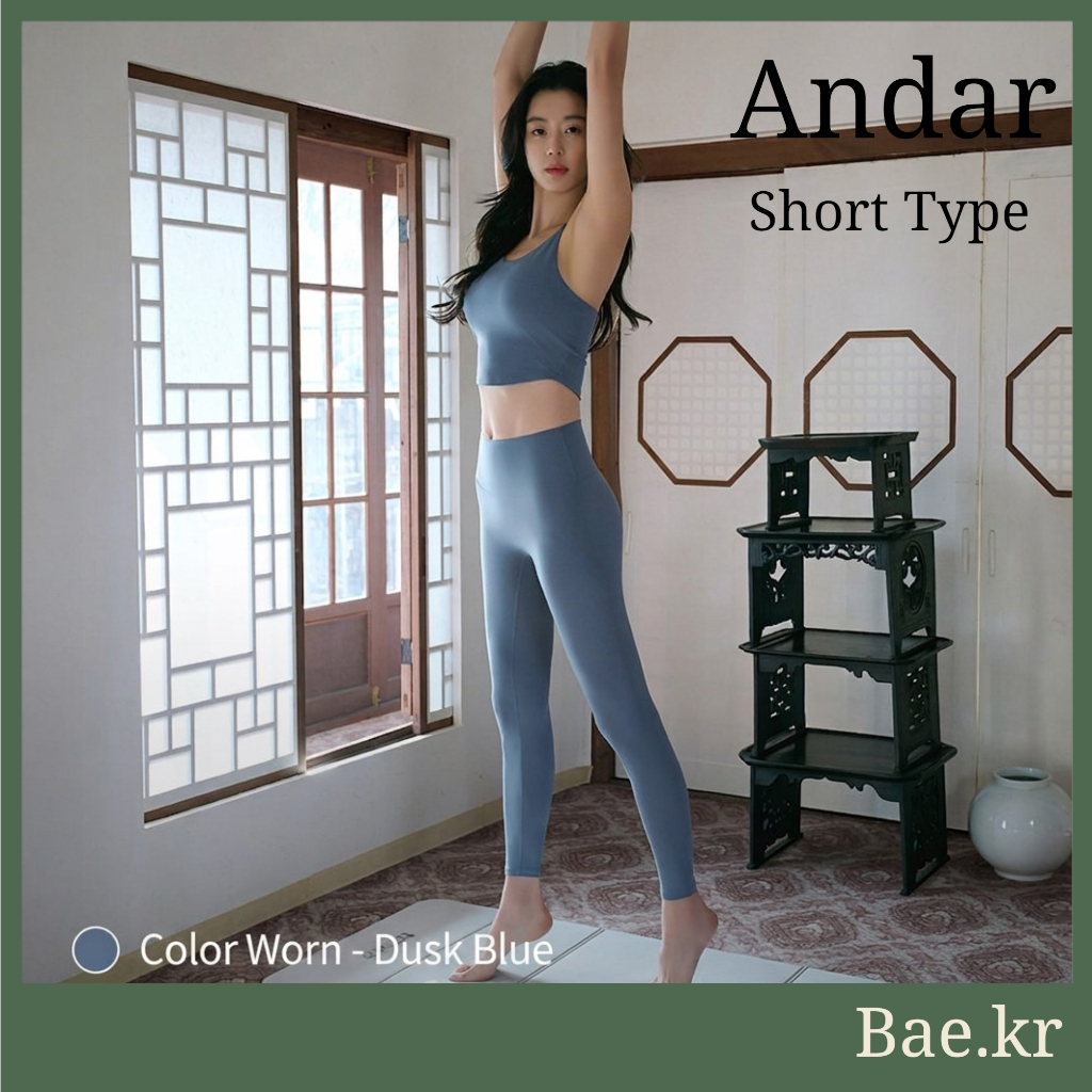 [ANDAR] 7/8 ยาว Airywin Signature เลกกิ้ง 37Colors(14~26) | K-Athleisure Bestseller | No สายวายโซน | Tactel + ไลคร่า
