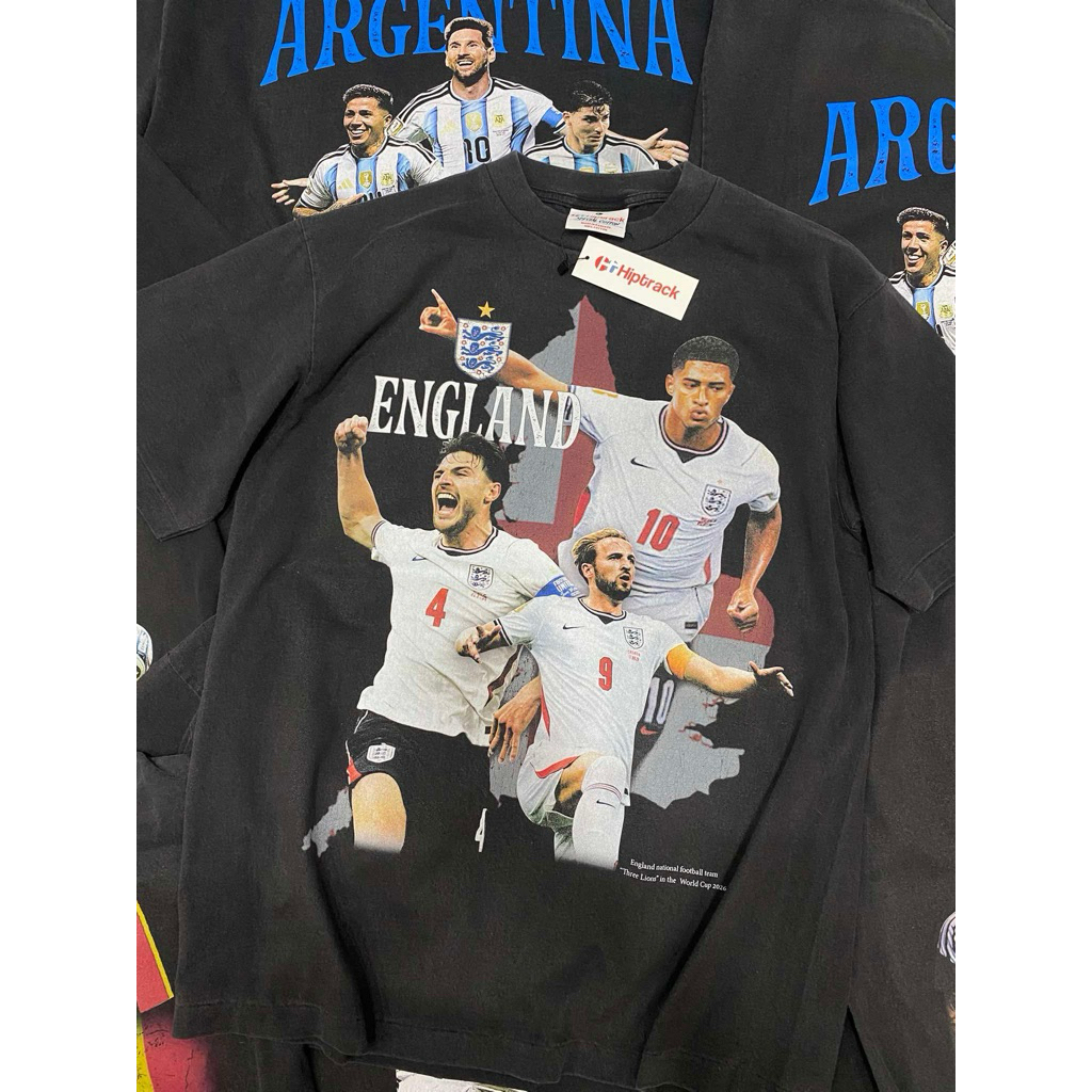 England world Cup2026 / DTG bootleg T-shirt