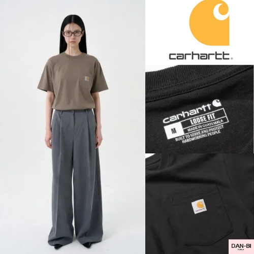 [CARHARTT] US K87 WORKWEAR POCKET T-SHIRT_5 COLORS / สินค้า KR แท้ 100% / จัดส่งรวดเร็วจาก KR!