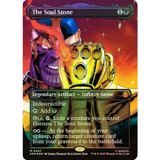 การ์ด EDH PlayTest - The Soul Stone (สีดํา) (สิ่งประดิษฐ์)
