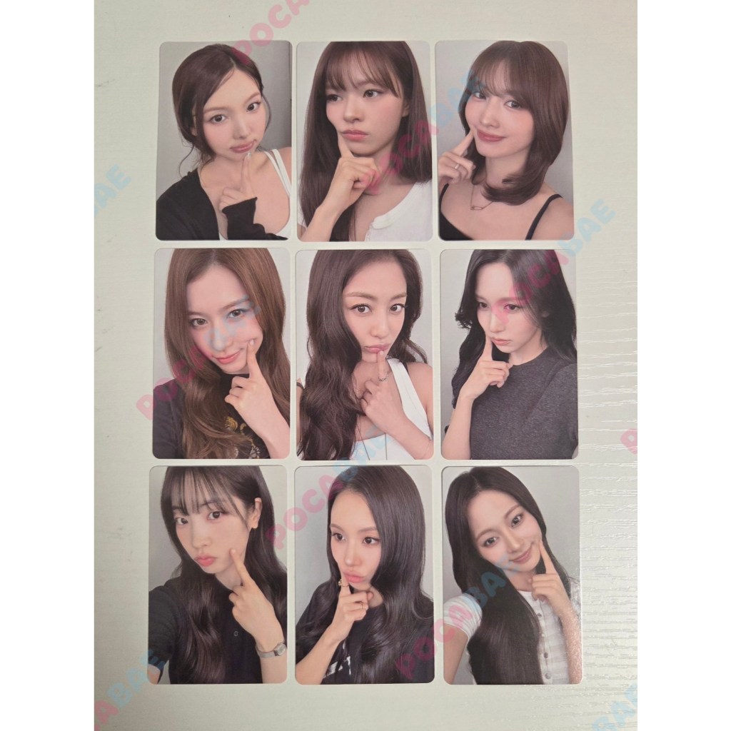 [FAST ETA] TWICE This is For Finale in Seoul 3rd Day Admission Photocard (ต่อชิ้น)