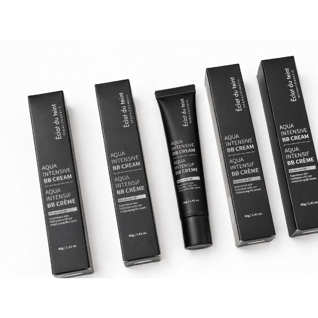 Eclat du teint Aqua Intensive BB Cream 40g มอยส์เจอร์ไรเซอร์โกลว์สําหรับผิวแพ้ง่าย