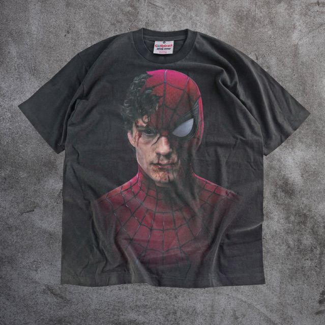 เสื้อSpider-Man/DTGscreenBootlegT-shirt