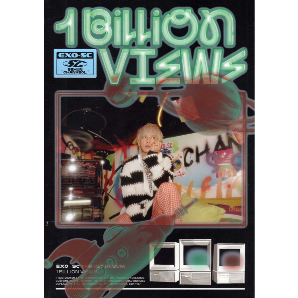 EXO-SC (Sehun & Chanyeol) – 1 Billion Views (อัลบั้มที่ 1 Park View Ver. พร้อมโฟโต้การ์ด)