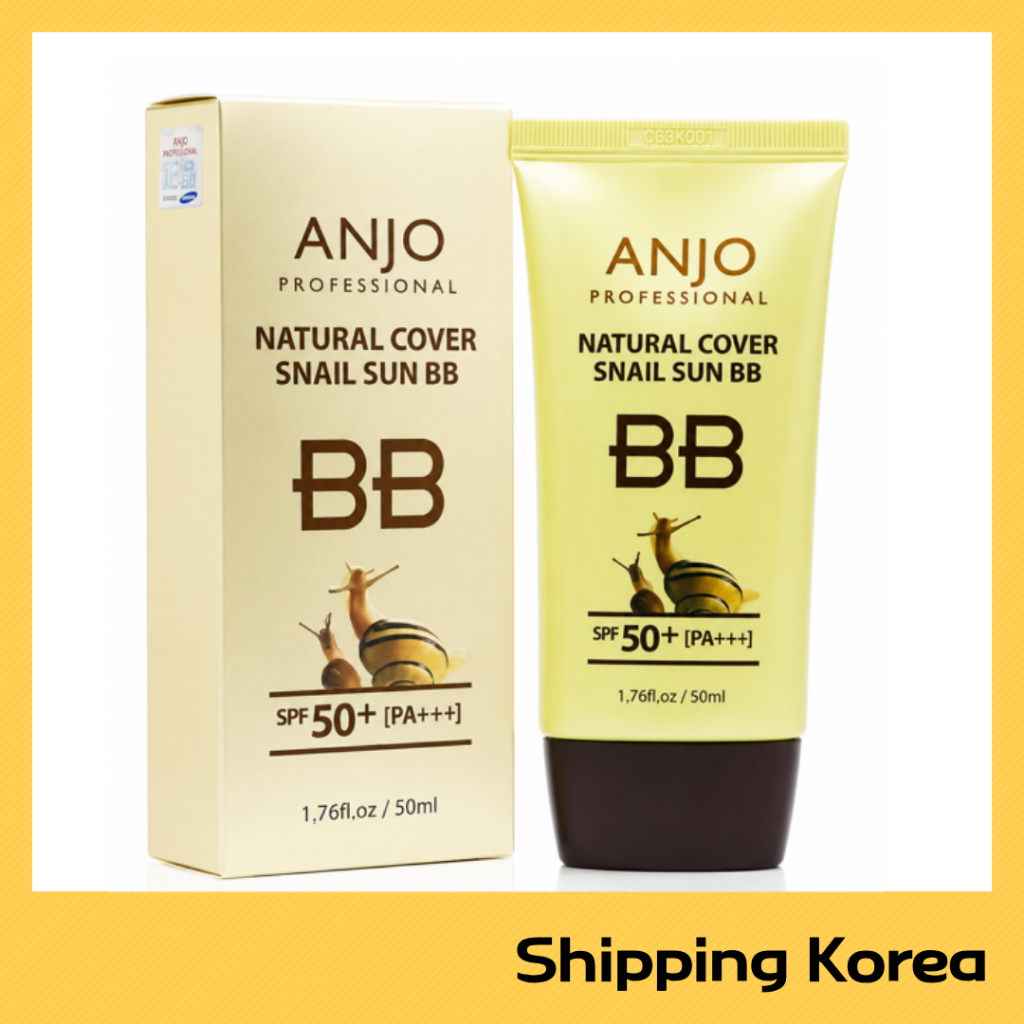 [Anjo] Natural Cover Snail Sun BB Cream 50ml