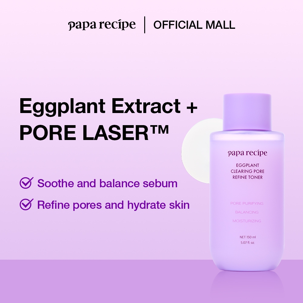 papa recipe Eggplant Clearing Pore Refine Toner (150ml)