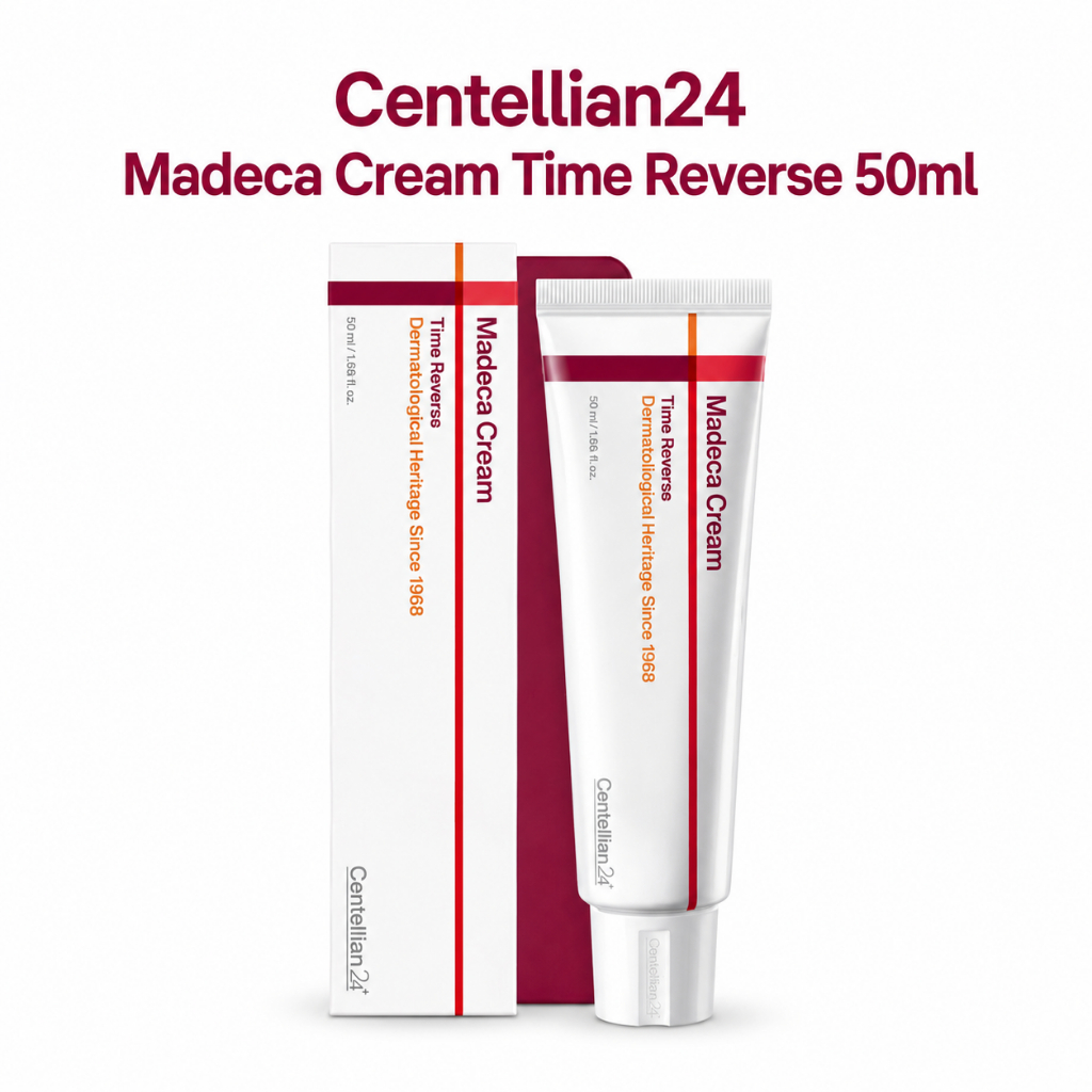 [Centellian24] Madeca Cream Time Reverse 50ml | ครีมลดริ้วรอย ผิวกระชับ ฉ่ำโกลว์ + แถมฟรี