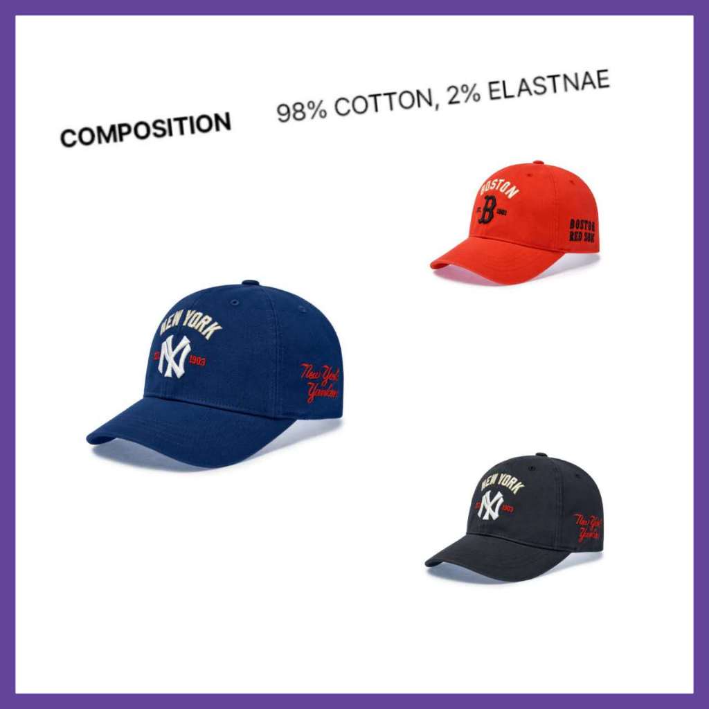 [ML2] 7ACPB096N Cooperstown Logo Washed Ball Cap NY Yankees Kids Cap