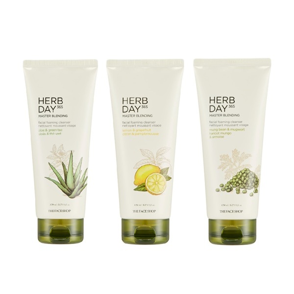 The Face Shop Herb Day Foaming Cleanser 170ml