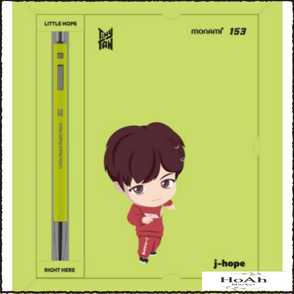 [monami] Tiny Tan 153 ID Note Set, j-HOPE, 1 ชุด ( Note 3 & Ballpen 1 ) / Memo Set / j-HOPE Design