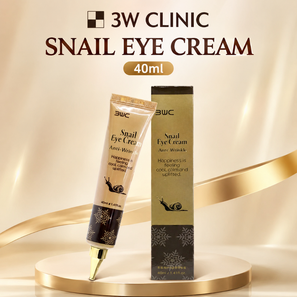 [3W CLINIC] Snail Eye Cream 40ml Moisturizing Nourishing Korean Skincare