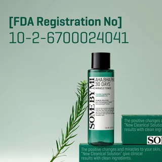 SOME BY MI AHA.BHA.PHA 30 Days Miracle Toner [30ml/150ml], โทนเนอร์ปรับสภาพผิว, การดูแลปัญหาสิว
