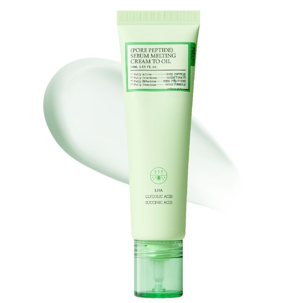 [FULLY] Pore Peptide Sebum Melting Cream To Oil 50ml (1.69 fl.oz.) Blackhead Care Pore Tightening Cl