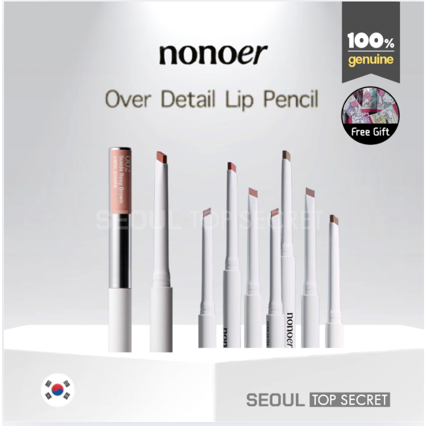 [nonoer] Over Detail Lip Pencil 7 Colors