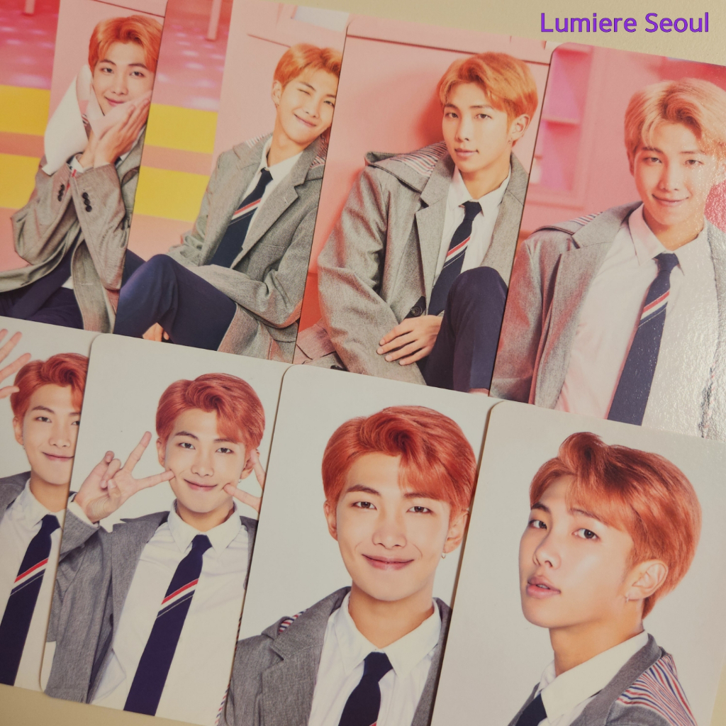 [หายาก] 2018 BTS 4th Muster Happy Ever หลังจาก RM Mini Photocard อย่างเป็นทางการ