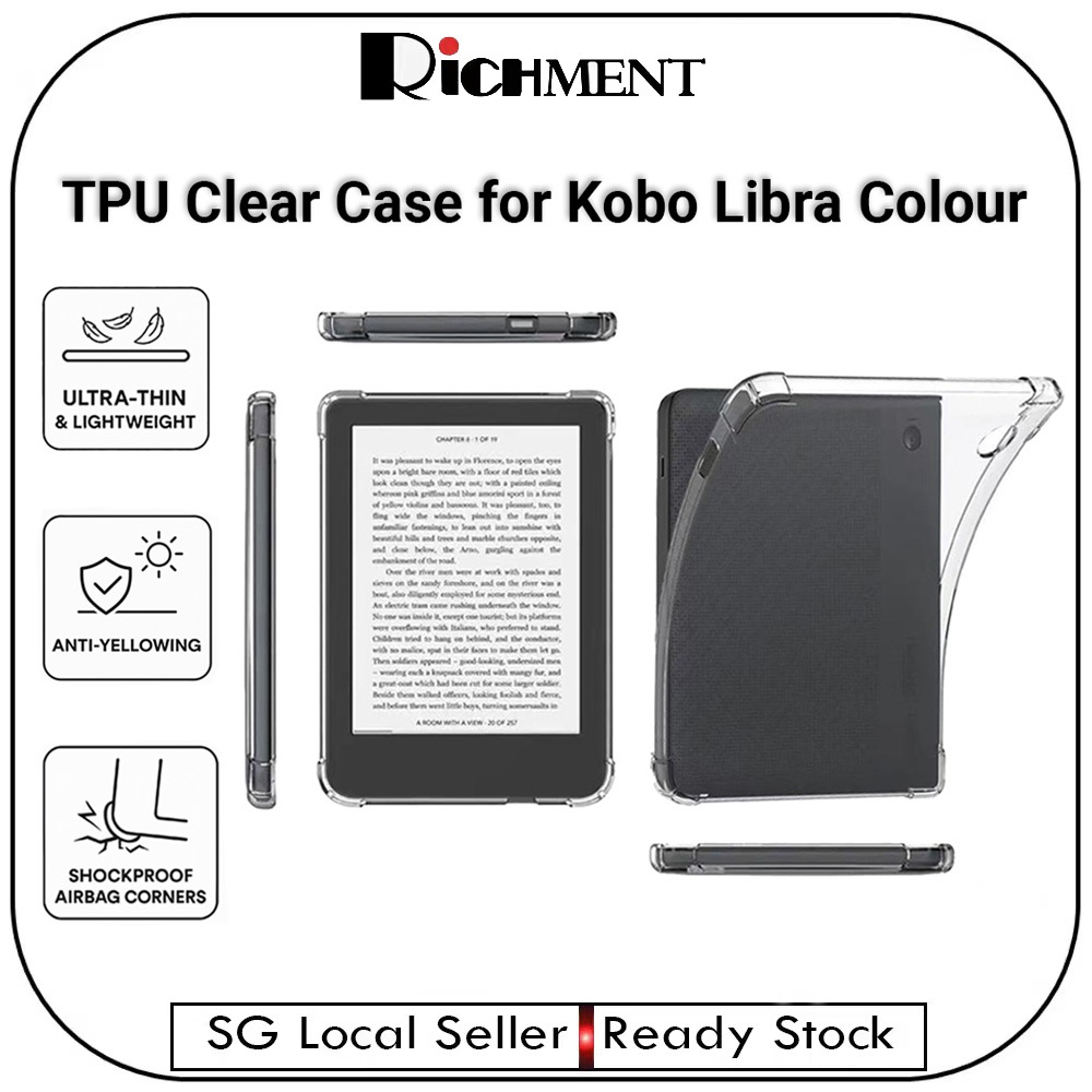 เคส TPU แบบนุ่มสําหรับ Kindle Scribe Case/Kobo Libra Colour/Libra Color/Kobo Clara Colour/Kobo Sage/