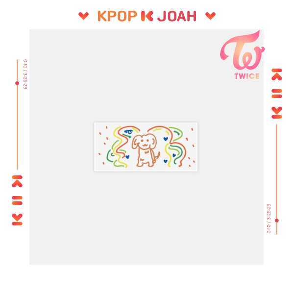 (TZUYU FABRIC BOOKMARK) TWICE [10VE UNIVERSE] MD (14th Jan.2026)