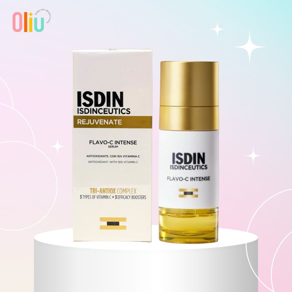 (ใหม่) ISDIN ISDINCEUTICS FLAVO-C INTENSE 15% Vitamin C เข้มข้น 50ml.
