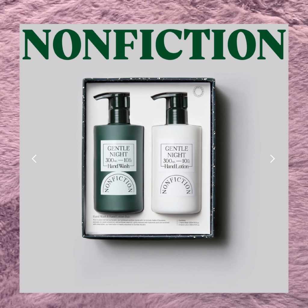 NONFICTION HAND CARE SET (HAND WASH AND HAND LOTION)