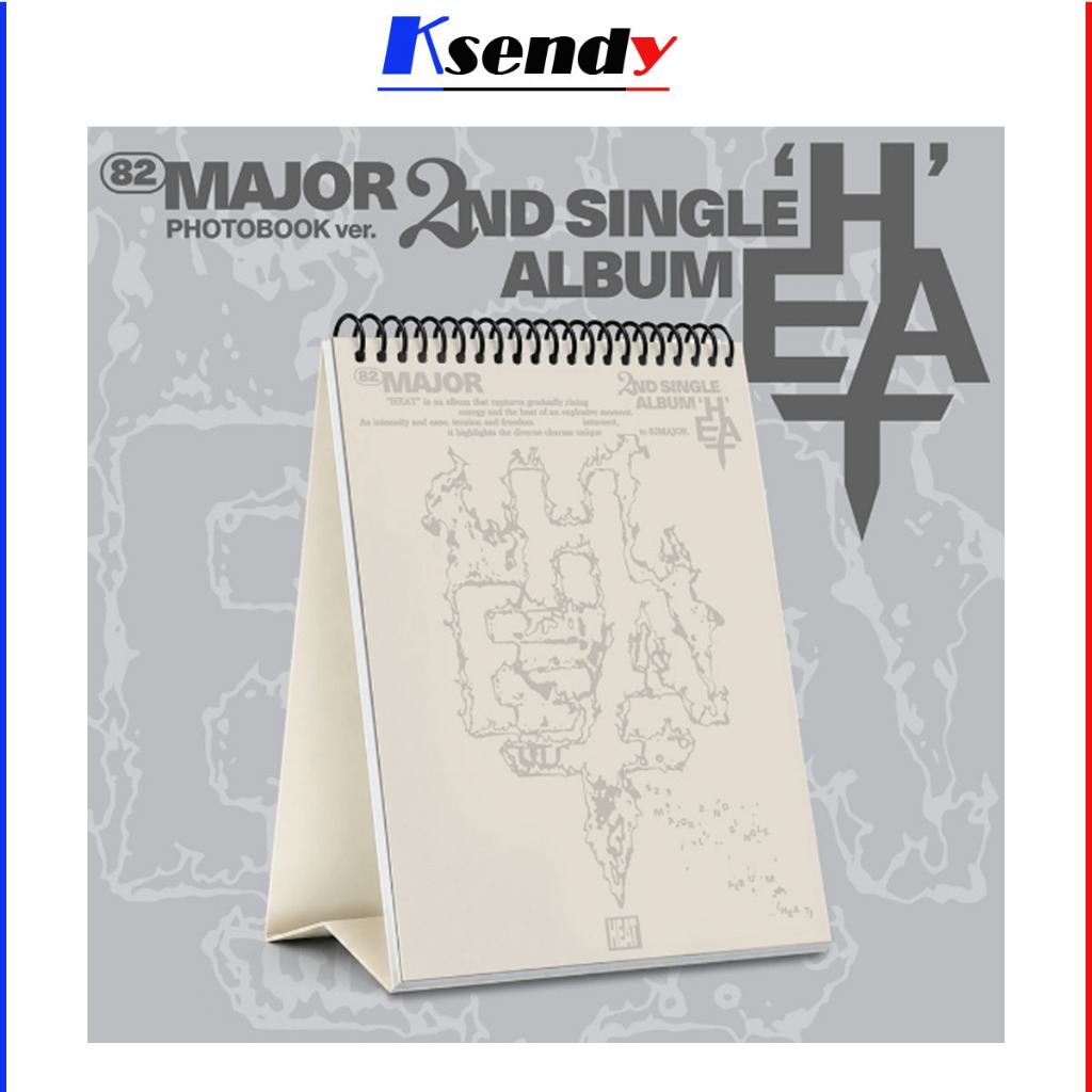 82MAJOR 2nd Single Album [ HEAT ] Photobook Ver.