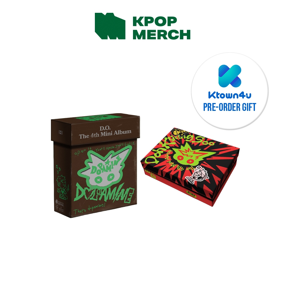 (Ktown4u POB) EXO DOH KYUNG SOO(D.O.) - The 4th Mini Album [DOPAMINE]