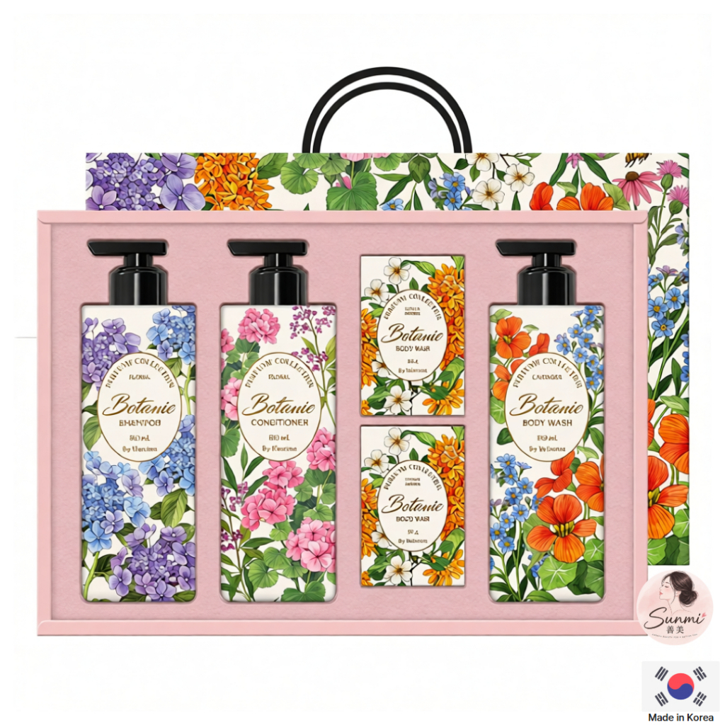 LG Aromatic Beauty Multi-Care Gift Set( บํารุงเส้นผม ล้างร่างกาย และสบู่)