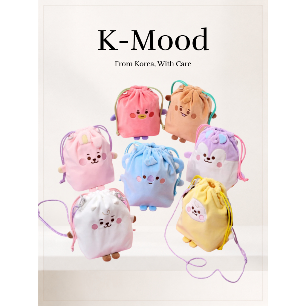 BT21 BABY JELLY SHOP กระเป๋าสะพายข้าง Mini Drawstring