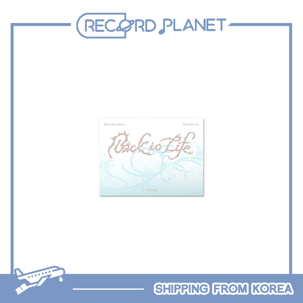 &TEAM KR 1st Mini Album 'Back to Life' Photocard Box (Mini CD-R ver.)