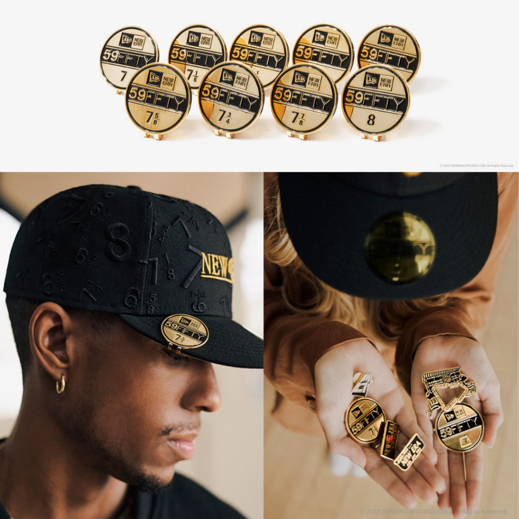 [NEW ERA Official] เข็มกลัดติดวีซอร์ 59FIFTY (ขนาด 7 7/8)