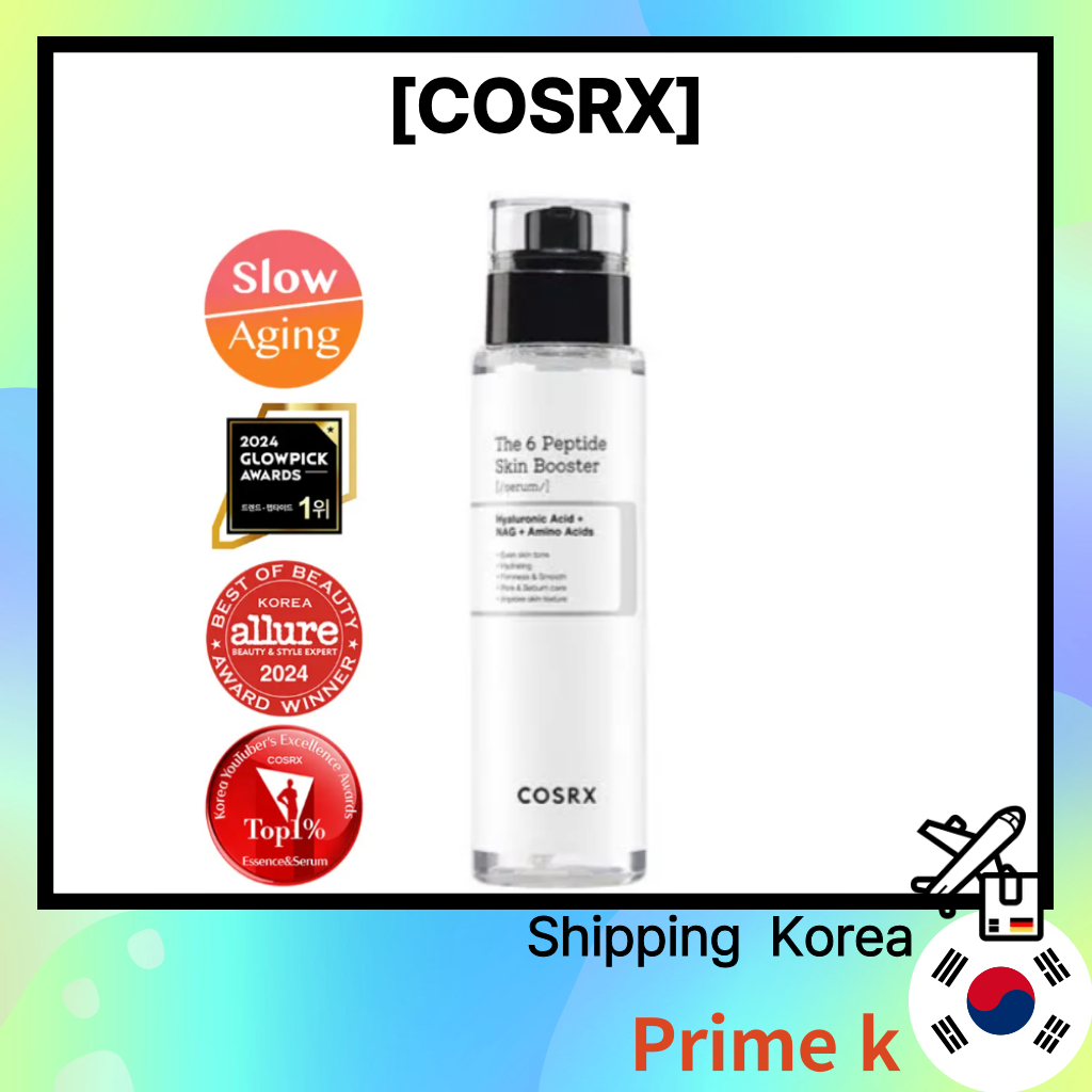 [COSRX] The 6 Peptide Skin Booster Serum 150ml/ Skin Booster + Peptide Care + Firming Care/Daily Fir