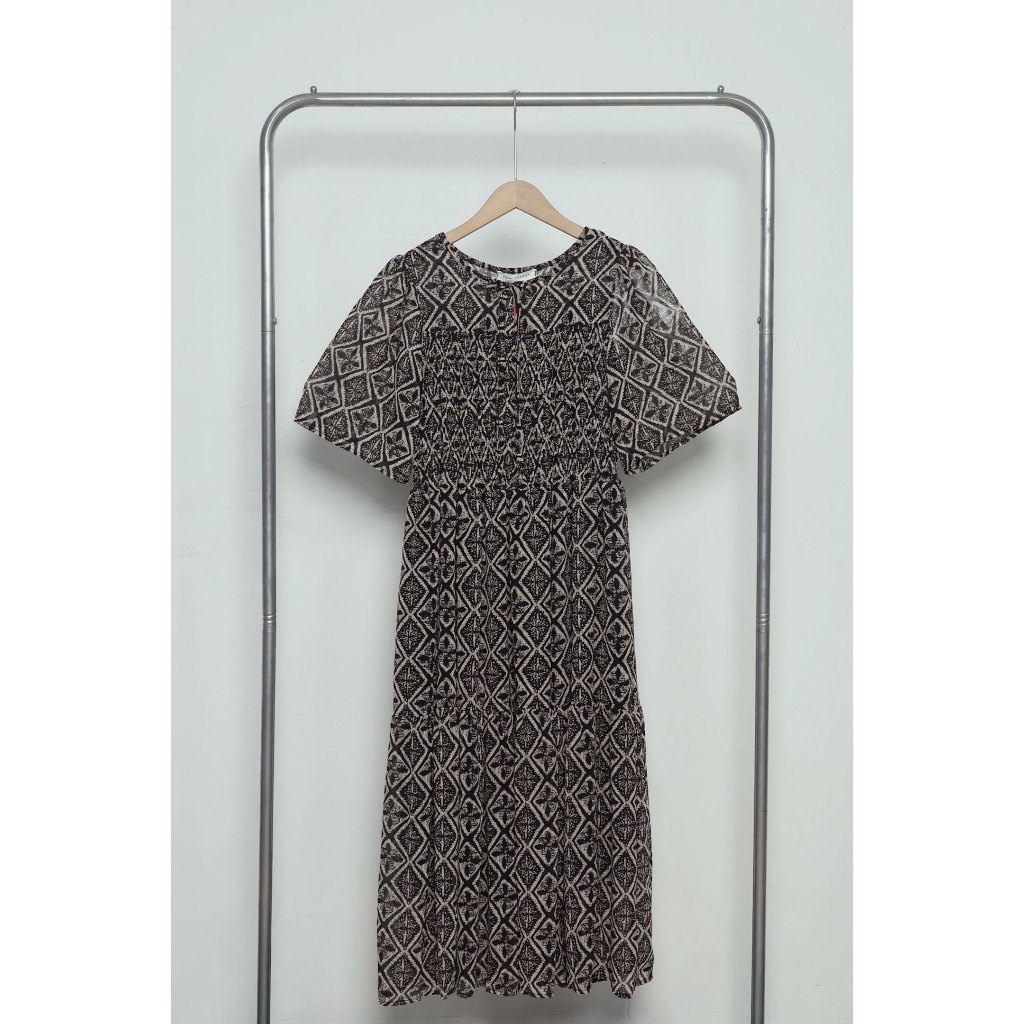 Lexi Dress สี Aztec สีดํา (Fits S-XXL)