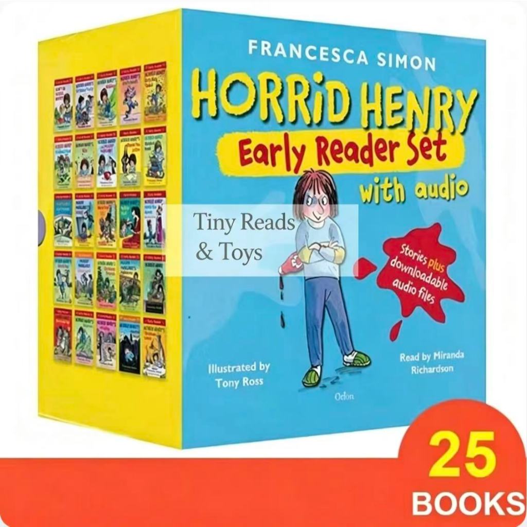Horrid Henry Early Reader Set พร้อมเสียง (รวม 25 เล่ม)