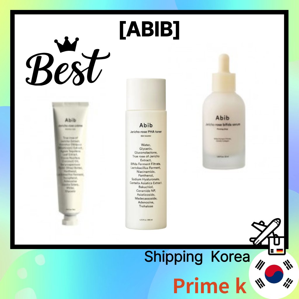 [Abib] Jericho Rose PHA Toner Skin Booster 200ml/Hydrating Skin Booster Toner/Jericho Rose + PHA Car