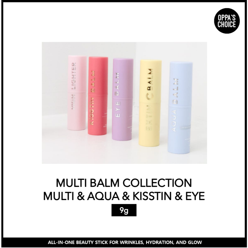 KAHI MULTI BALM COLLECTION (WRINKLE BOUNCE, AQUA, KISSTIN, EYE)