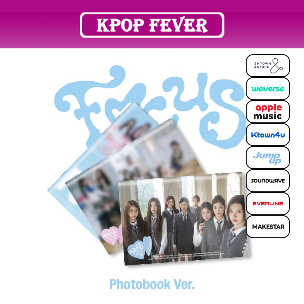 Hearts2Hearts [FOCUS] Photobook Ver / 1st Mini Album