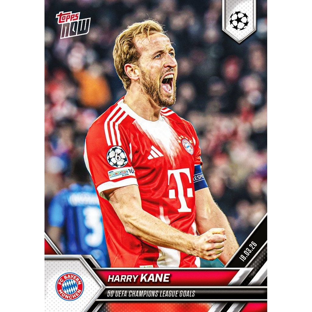 Harry Kane - 2025-26 UCL Topps NOW - การ์ด 110