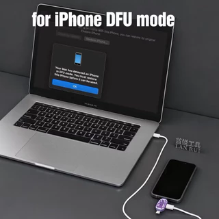 Lanrui V587 Engineeriบ็อกซ์วิศวกรรม เข้าโหมด DFU Recovery Bootloader ด้วยปุ่มกดเดียว สำหรับ iPและ Samsung ช่างซ่อมมือถือ