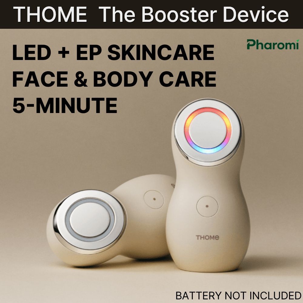 THOME The Booster LED + EP อุปกรณ์บํารุงผิว | เฟซ แอนด์ บอดี้ บิวตี้ บูสเตอร์ | แบตเตอรี่ AA ขับเคลื