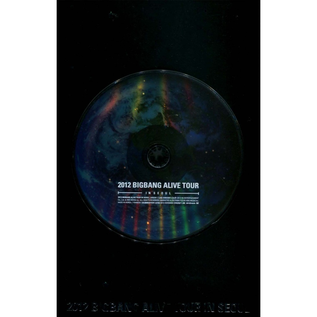 Bigbang - 2012 Bigbang Alive Tour in Seoul (2DVD + Photobook)