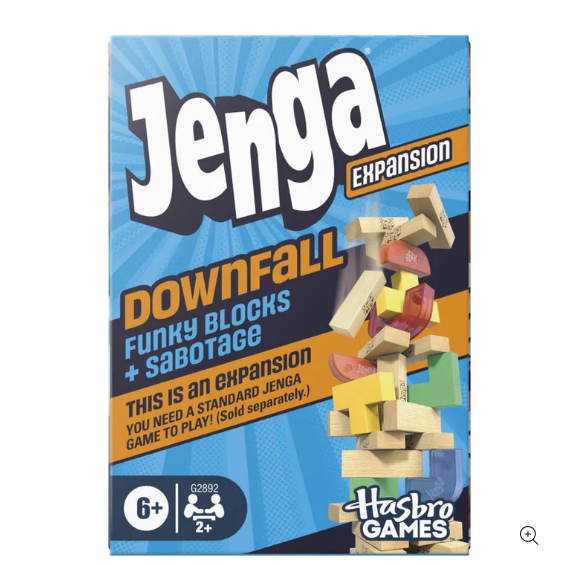 HASBRO JENGA DOWNFALL EXPANSION
