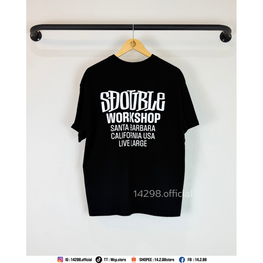 พร้อมส่ง👕 S-DOUBLE WORKSHOP