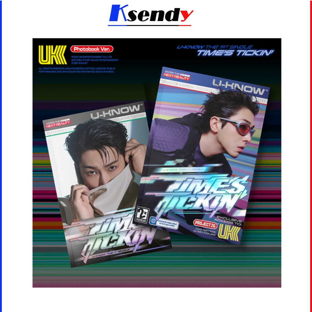 U-Know Yunho 1st Single Album [ Time's Tickin’ ]