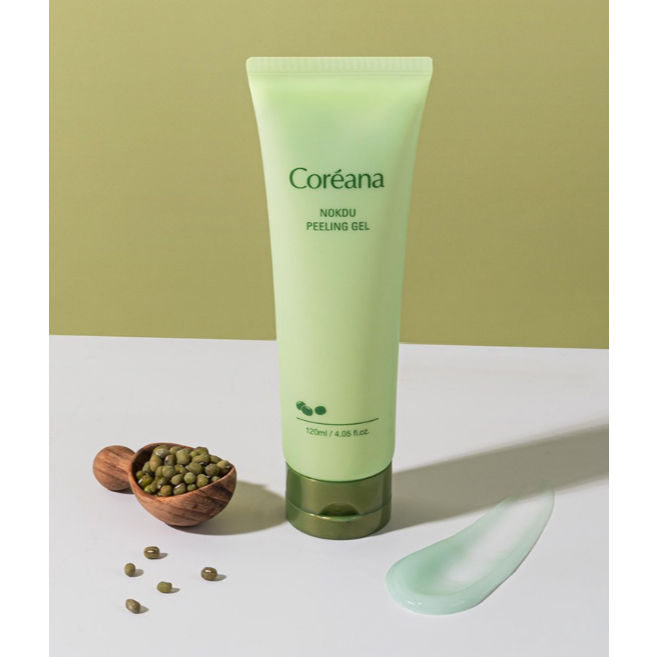 Coreana Nokdu Peeling Gel 120ml ผลิตในเกาหลีส่งตรงจากเกาหลี Gentle Exfoliating Face Peeling Gel