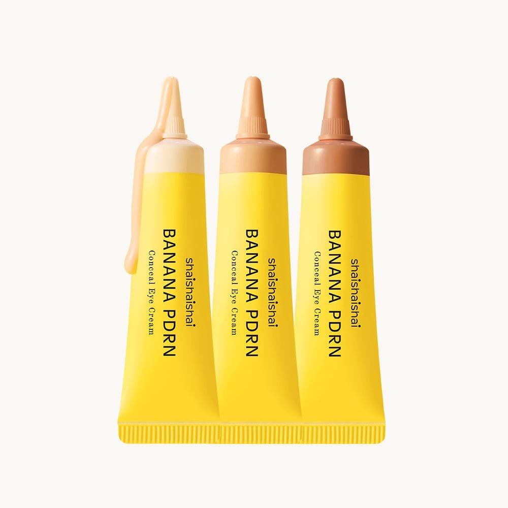 PDRN ปกปิดอายครีม 15ml Dark Circle คอนซีลเลอร์ Hydrating Under Eye Cream SHAISHAISHAI Vanilla Latte 