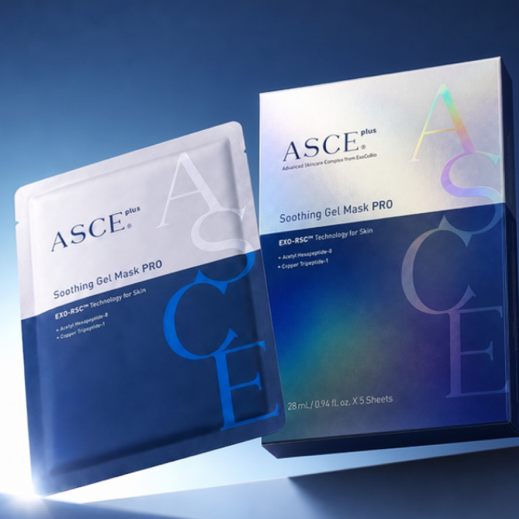 [ASCE PLUS] Soothing Gel Mask PRO 1 BOX (5 แผ่น) | ผิวสงบ
